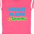 thumbnail image 4 of Inktastic Cricket Player in Training Boys or Girls Baby Bodysuit, 4 of 5
