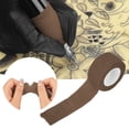 thumbnail image 2 of Brown 2.5cm Wide Non Woven Fabric 2m Self Adhesive Small Elastic Bandage 1pc, 2 of 8