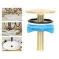 thumbnail image 6 of TISHITA Kitchen Sink Hole Covers Blanking Caps Leakage Portable Faucet Hole Cover Metal for Kitchen Hotel Restroom Counter Home gold, 6 of 8