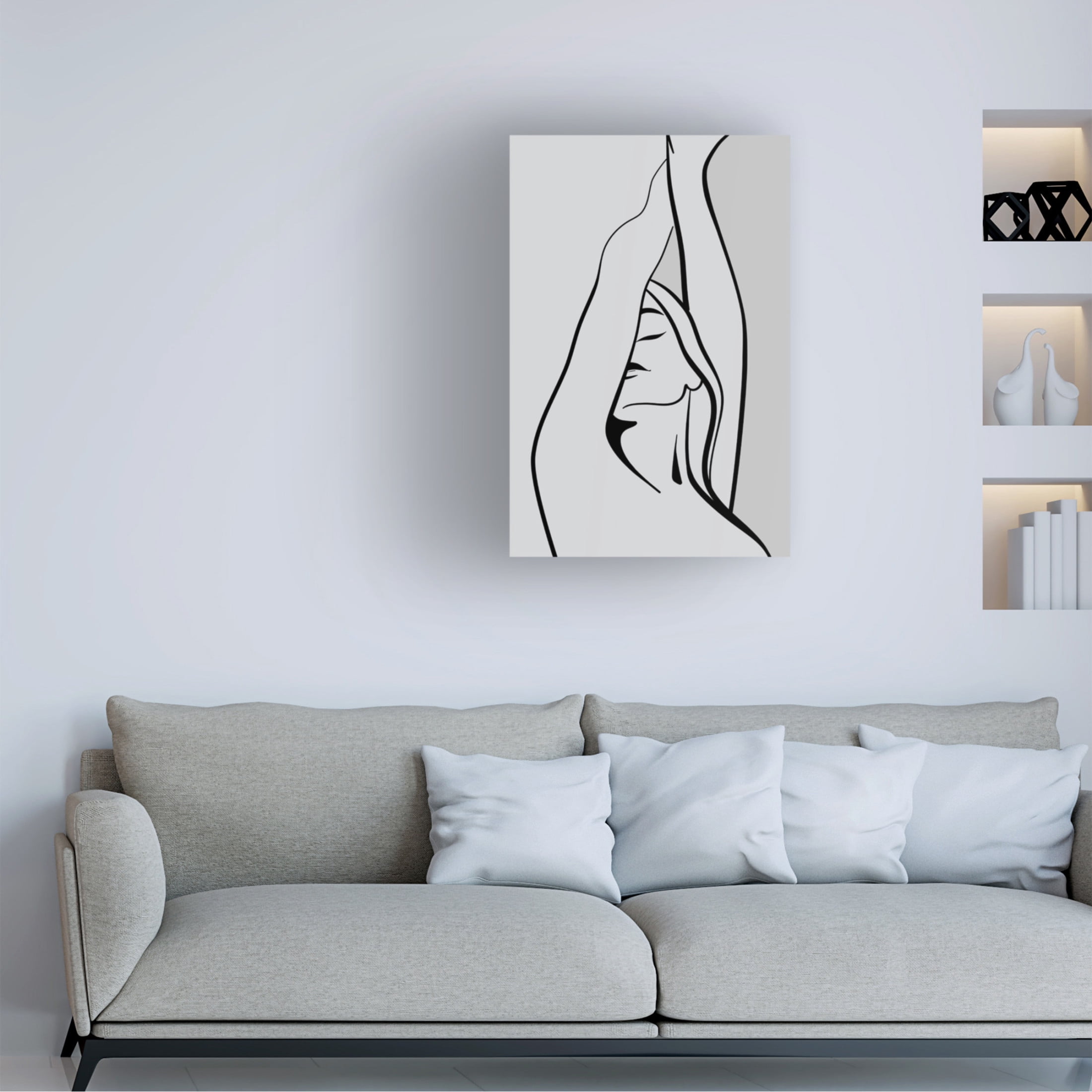 Trademark Fine Art Rosana Laiz Blursbyai Elisenda Canvas Wall Art