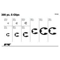 thumbnail image 2 of Performance Tool W5208 300pc E-Clip Assortment, Black, 2 of 5
