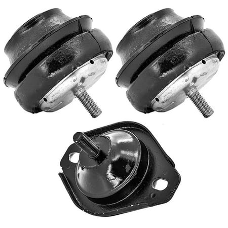 4M Auto Parts Front Left Front Right Engine Mounts & Transmission Mount 3PCS Part Numbers. 2661 2661 2707
