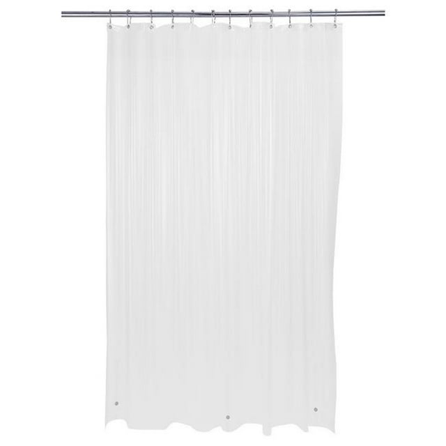 Bath Bliss 5231-48 Doublure de Douche à Œillets Lourd, Blanc