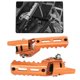 thumbnail image 4 of 2 piezas de estriberas de carretera para motocicleta, estriberas delanteras para LC naranja kusrkot Reposapiés Motos, 4 of 8