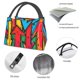 thumbnail image 4 of Fotbe Colorful Arrow Graffiti Pattern Bolsa Térmica Portátil con Estampado, Bolsa de Entrega de Alimentos Aislada, Bolsa Reutilizable de Gran Capacidad para Comidas y Supermercado, 4 of 6