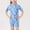 Light Blue, variant on 6-12 Years Kids Girls One Piece Athletic Training Swimsuit Summer Beach Surfing Swimsuit Cute Beachwear Sun Protection Rash Guard Surfing Suit