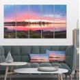 thumbnail image 1 of Design Art - Beau Lever de Soleil d'Automne sur Rivière, 1 of 3