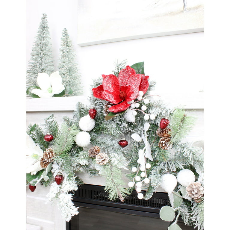 10 Pack Christmas Picks Wreath Decorations Christmas Tree Artificial Floral  Picks for Holiday Party Home