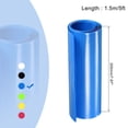 thumbnail image 2 of Unique Bargains 200mm Flat 1.5m Blue PVC Heat Shrink Tube Wraps Battery Wrap for Big Battery Pack, 2 of 5