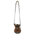 thumbnail image 6 of Mary Frances Open Mic Music Bag Brown Guitar Strings Beaded Bag Handbag NEW, 6 of 7