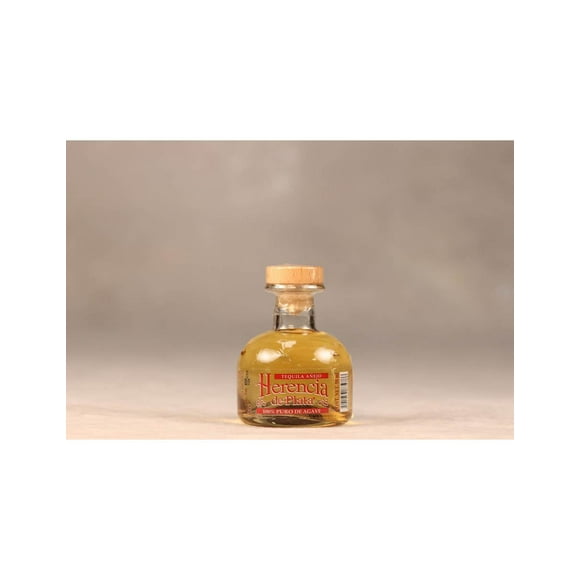 Pack de 2 Tequila Herencia De Plata Añejo Mini 50 ml