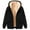 13A#Black, variant on TQWQT Mens Full Zip Hoodie Winter Fleece Lined Hoodies Long Sleeve Oversized Hoodie Thermal Winter Warm Hoodies Sherpa Hooded Sweatshirt 4XL