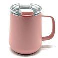 thumbnail image 1 of Mainstays 11oz Ms Mug Blush SS304 inside + SS201 outside, PP, PCTG,Silicone, 1 of 9