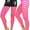 Pothole Cut Out - Neon Pink, variant on ToBeInStyle Women's Slashed Fishnet Footless Tights - Turquoise - One Size