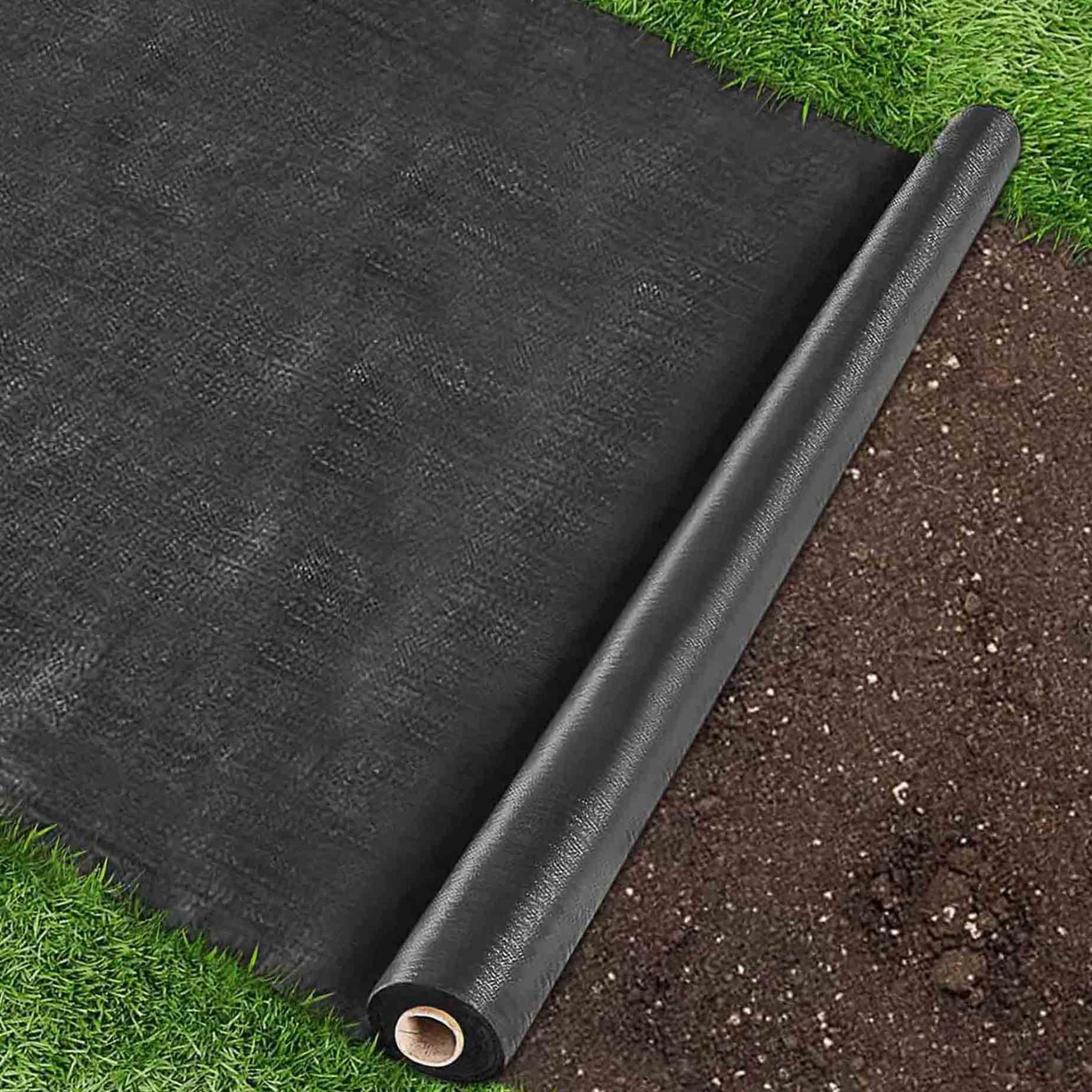 6FT Weed Barrier Fabric Planting Cover Heavy Duty Landscape Fabric