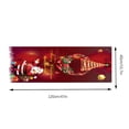 thumbnail image 3 of 40x120cm Long Christmas Welcome Mat - Coral Velvet Holiday Entry Rug for Indoor Decor, 3 of 9