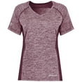 thumbnail image 2 of Holloway Sportswear S Womens Electrify Coolcore® Tee Maroon Heather 222771, 2 of 5
