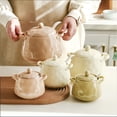 thumbnail image 4 of Qeeadeea/European Style Sugar Bowl With Ceramic Spoon, (400ml/14oz)Sugar Container, Sugar Bowls For Countertop, Salt Container With Spoon-grey-400ml/14oz, 4 of 6