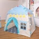 thumbnail image 3 of Tienda de campaña infantil de princesas para niñas, tienda de juegos tipo castillo, casa de juegos infantil de tela Oxford para uso en interiores y exteriores con luces de hadas., 3 of 5