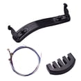 thumbnail image 1 of Mute Violin Shoulder Rest Mute Strings Set Violin Part Replacement Kit for 3/4 4/4 Violins, 1 of 6