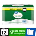 thumbnail image 2 of Great Value Ultra Strong Paper Towels, White, 12 Double Rolls, 2 of 9