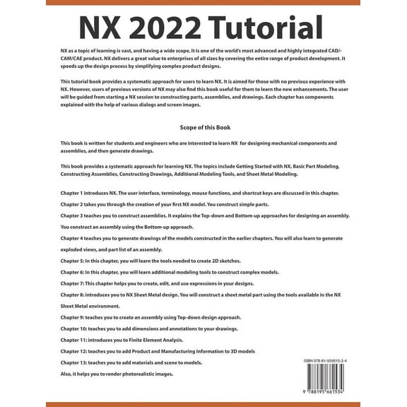 NX 2022 Tutorial (Colored), (Paperback)
