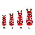 thumbnail image 4 of Dog Christmas Winter Clothes, Pet Apparel With Reindeer Antler Design And Christmas Tree Rabbit Patterns, Warm And Comfortable For X-Large Dogs, 4 of 7