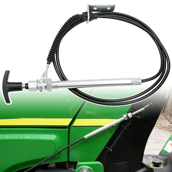 For John Deere 44 inch Snow Blower on 102 105 AM134404 Spout Control Input Cable