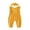 T7196 Yellow, variant on Toddler Girls Romper Size 18-24 Months Baby Lace Bow 1 Piece Clothes Long Sleeve Crew Neck Cute Print Kids Jumpsuit Purple