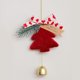 thumbnail image 5 of Adorno colgante de campana navideña, adornos festivos de campana navideña para corona de árbol, adornos de cascabeles para ventana de coche para Navidad, 5 of 5
