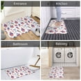 thumbnail image 3 of Stars and Stripes Ice Cream Print Door Mat for Indoor, Welcome Door Mats Front Entrance Rug, Non-Slip Bathroom kitchen Rugs for Inside Floor, Small Rug Dog Door Mat 20X31.5 Inch, 3 of 5