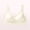 #198-White, variant on Women's Push-Up Bra, Seamless Satin with Wide Straps and 4-Row Back Hooks, Wire-Free Breathable for Everyday Wear