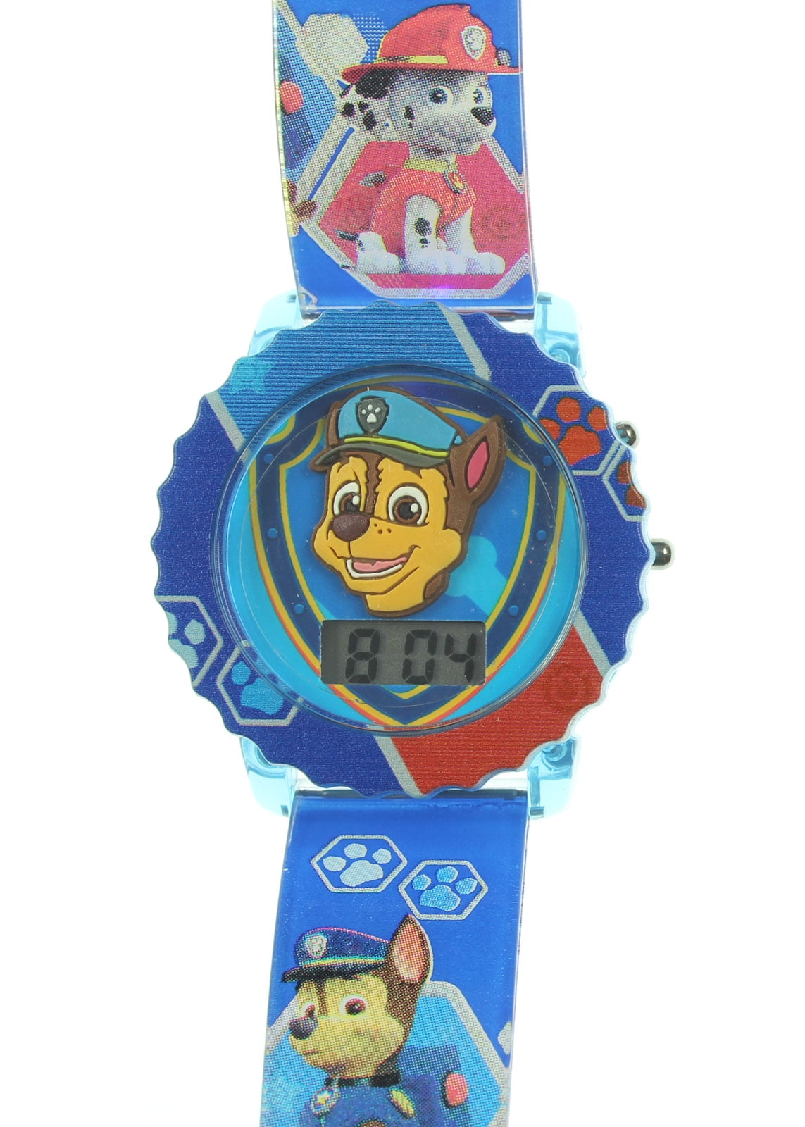 Photo 1 of Nickelodeon Kids' PAW4015 Digital Display Quartz Blue Watch