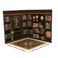 thumbnail image 1 of Esquirla 1/6 Backdrop Background Show for Action Figures Models Car Vehicle Scene Toy Book room, 1 of 8