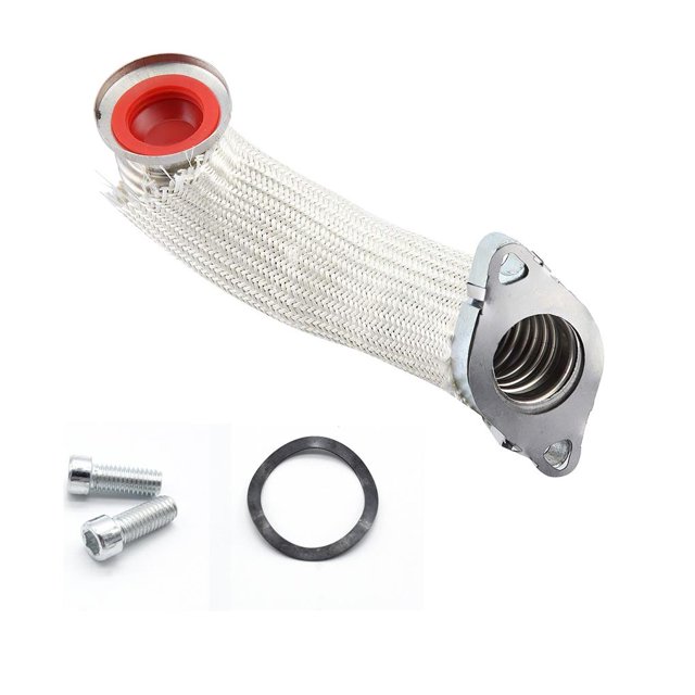 Tubo Enfriador De Gas De Escape Blanco, Tubo De Codo Enfriador De Coche, Repuesto De Tubo De Refrigeración De Coche Para Vauxhall Opel Saab, Motor De Coche Oe:55202704 Advancent VI004254-00