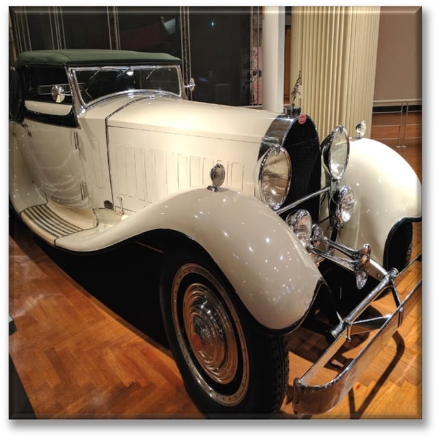 Cuadro Canva Listo Para Colgar Tipo Galería Pixtreats Bugati Royale 100X100 cm