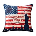 thumbnail image 2 of 4th Of July Independence Day Pillow Covers Patriotic Flag Throw Pillow Cases And Decorative Cushion Covers For Home Sofa Couch, 2 of 6