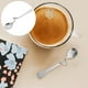 thumbnail image 4 of Cuchara de café de 6pcs Cucharas de mezcla curvada Cucharas de acero inoxidable Cuchara conmovedora, 4 of 8