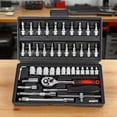 thumbnail image 5 of Oliegs Heated Blanket Socket Set Automotive Tools Mechanics Kit With Durable Storage For Car And DIY Projects Chocolate, 5 of 5