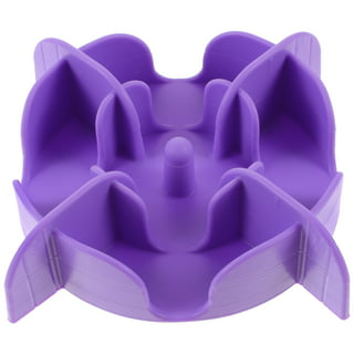 ETERSTARLY Silicone Slow Feeder Dog Bowls with Bottom Suction Cup
