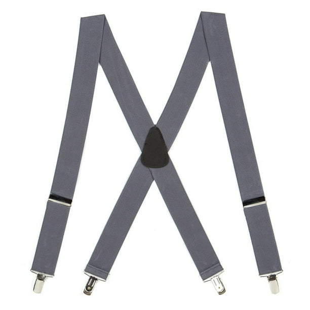 SuspenderStore Suspender Store 60 IN 1.5 Inch Wide Clip Suspenders
