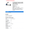 thumbnail image 2 of Front Right Upper Control Arm and Ball Joint Assembly - Compatible with 2001 - 2005 GS430 2002 2003 2004, 2 of 2