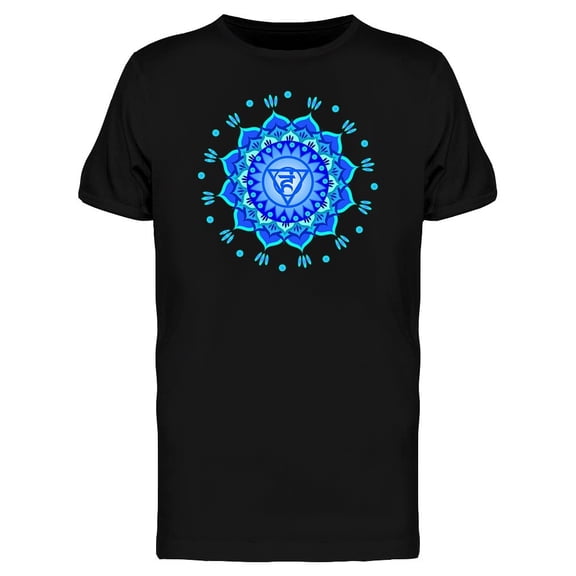 Throat Chakra Graphic Tee Men's -Image by Shutterstock