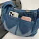 thumbnail image 4 of Bolso Tipo Cartera Hugtrwg Versátil Para Mujer Diario Con Múltiples Bolsillos Mezclilla Correa Ajustable, 4 of 9