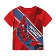 thumbnail image 2 of Marvel Spider-Man Short Sleeve T-Shirt and Mesh Shorts Set (Boys), 2 Piece Set, Sizes 2T-6, 2 of 8