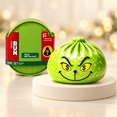 thumbnail image 2 of Rare Glitter Christmas Dumpling Squishy, ​​Green Dumpling Squishy with Box, Dumplings Squeeze Balls Stress Relief Sensory for Holiday & Birthday Gifts, 2 of 5