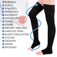 MD FootThera Thigh High Compression Stockings Medical Gradient 20