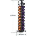 thumbnail image 2 of Nespresso Porte-Capsules Nespresso Porte-Capsules de Café Distributeur de Capsules Nespresso pour Dosettes 40 Pcs Support de Capsule Rotatif à 360 Degrés, Noir, 2 of 5