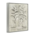 thumbnail image 4 of Stupell Industries Vintage Botanical Herb Botanical & Floral Painting Gray Framed Art Print Wall Art, 16 x 20, 4 of 10