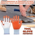 thumbnail image 5 of Horivan Heavy Duty Work Gloves with Non Slip Grip Reinforced Protective Padded Palm for Construction Mechanics Yard Work Gardening and DIY Projects Durable Safety Gloves for Men, 5 of 5